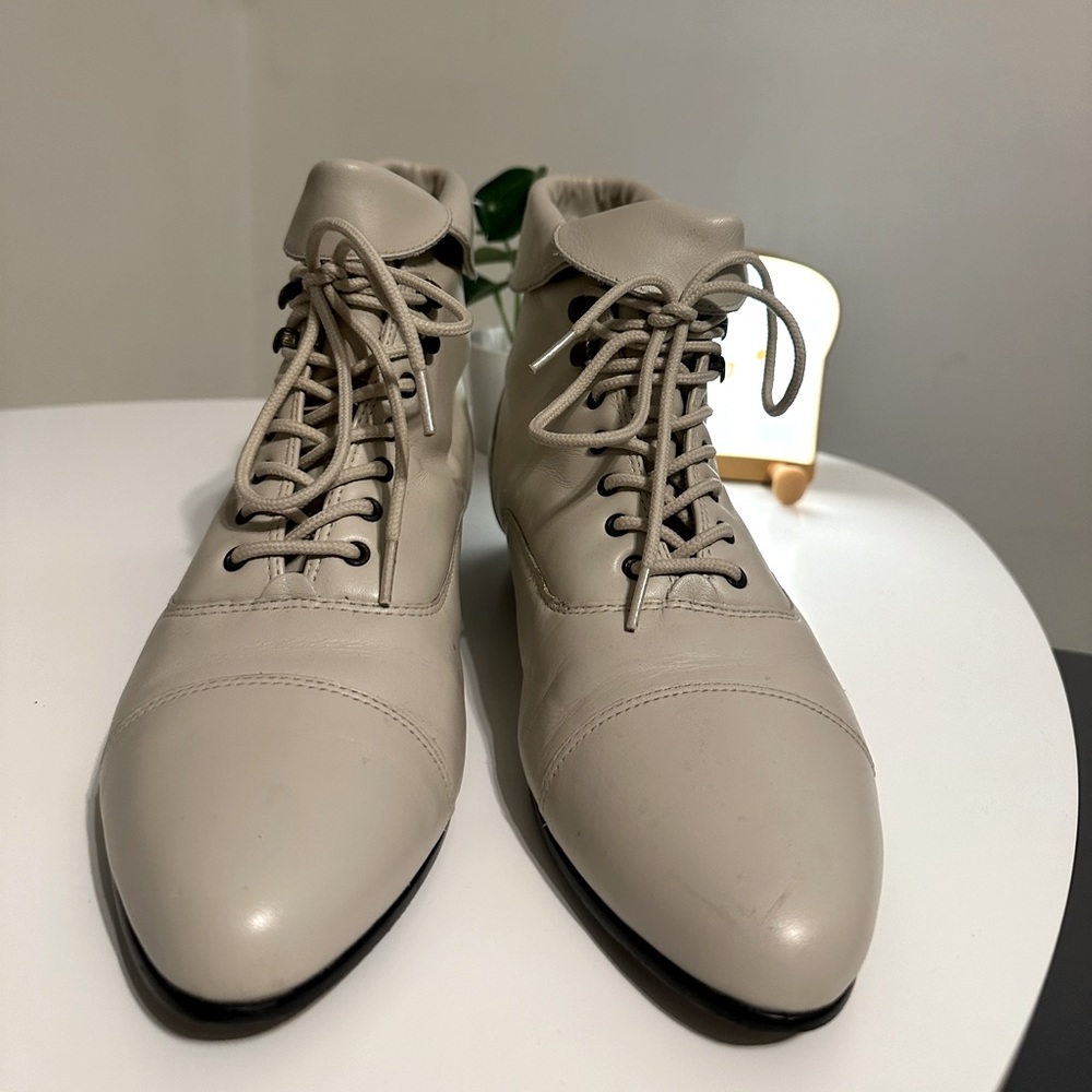 Maine Woods Leather Ankle Boots